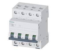 Siemens 5SL64167 Interruptor automático magnetotérmico 4P 16A Curva C 6kA 400V