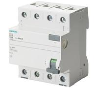 Siemens 5sv - Interruptor diferencial clase-ac 4 polos 80a 30ma 70mm