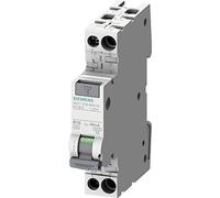 Siemens RCBO compacto 5SV13166KK16 1P+N 6 kA Tipo A 30 mA B16 230 V (50% de ahorro de espacio)