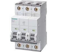 Siemens Interruptor automático 5SY6 5SY63107 10 A 3 polos Curva C 6 kA