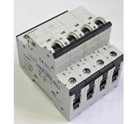 Siemens 5SY6440-7 Interruptor de circuito miniatura C40 40A 4P Interruptor MC...