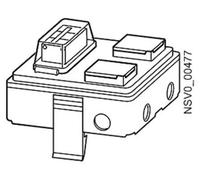 SIEMENS BD2-AK1/2SD163FIA161 BVP:660870. Caja de derivación, 16A, con 2 polos de interruptor automático y protección diferencial (FI), más 2 interruptores automáticos de 1 polo