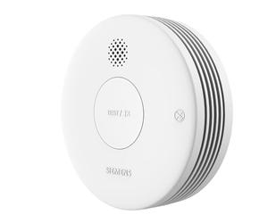 Siemens Delta Reflex Detector de Humo - 5TC1292-8 Siemens Detector de Humo, Dispositivo Independiente con batería de 10 años, Blanco