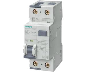 Siemens - Diferencial combinado 1 polo+neutro 20a 30ma/4500