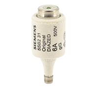 Siemens - Fusible diazed-500v gl/gl 6a dii/e27