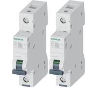 Siemens Ingenuity for life - 5SL6125-7 - Interruptor magnetotérmico 1P 25A (Paquete de 2)