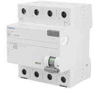 Siemens Dispositivo diferencial 5SV33446 4P Clase A R 30mA 40A 400V