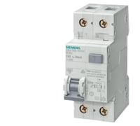 Siemens Interruptor magnetotérmico diferencial 4,5 ka 1p+n c16 tipo ac 30ma 5su1353-1kk16