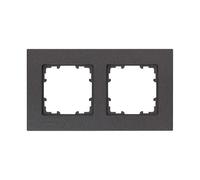 Siemens Marco Doble Delta Miro Carbono Metalizado 322271