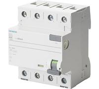 Siemens sentron - Interruptor diferencial 5sv 70mm clase -a 4 polos 25a 30ma