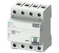 Siemens Interruptor diferencial Sentron 5SV 70mm Clase -A 4 polos 40A 30mA