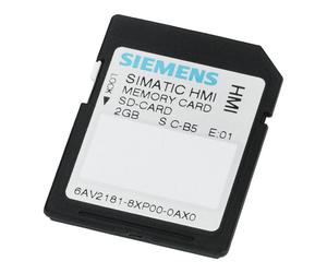 Siemens SIMATIC HMI Memory Card SD-Karte 2GB 6AV2181-8XP00-0AX0
