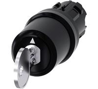 Siemens Sirius ACT 3SU10 - Interruptor de llave (22 mm, 3 posiciones, IP 54)