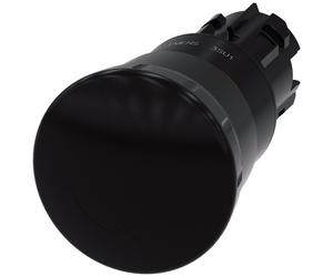 Siemens SIRIUS ACT Botón Pulsador Champiñón Negro De 40mm - 3SU10001HB100AA0