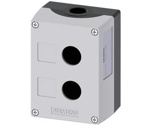 Siemens sirius atc - Caja metalico/a 2 punto mando sin equipar rebaje