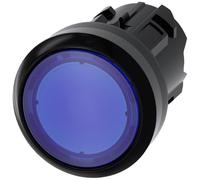 Siemens sirius atc - Pulsador luminoso redondo azul boton rasante momentaneo