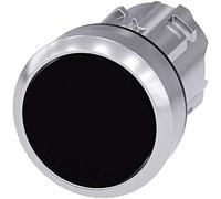 Siemens sirius atc - Pulsador metalico/a brillante negro boton rasante momentaneo