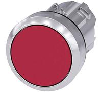 Siemens sirius atc - Pulsador metalico/a brillante rojo boton rasante momentaneo