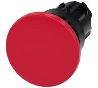 Siemens sirius atc - Pulsador seta 22mm redondo plastico rojo 40mm momentaneo