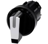 Siemens sirius atc - Selector redondo negro blanco manecilla corta i-o-ii momentaneo