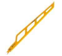 Sierra aislante PAYA PRO de fibra (400 mm), accesorio profesional para sierra de algodón de piedra, algodón de vidrio, algodón aislante y una variedad de otros materiales suaves, PY1520, 1 unidad.