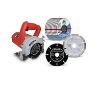 Sierra calar STAYER 1400w. CP125 + set discos 1.2476