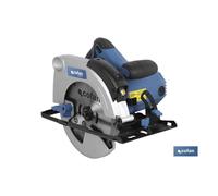 Sierra circular 1500w ø185mm con laser externo