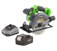 Sierra circular a batería Procraft PCA28bb 20 V 165 mm sin escobillas + 1 batería de 4,0 Ah + cargador