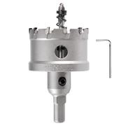 Sierra circular de 50 mm, con dientes de carburo de tungsteno (TCT), revestimiento de titanio, para metal y madera