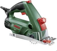 Sierra circular de inglete BOSCH PKS 16 Multi, 400W, 6400 RPM, profundidad de corte de 16 mm, incluye 3 hojas de sierra, color verde