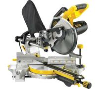 Sierra circular de inglete y corte angular Stanley Fatmax, 255 mm, 2000 W, radial, modelo FME720-QS