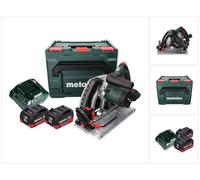 Sierra circular de inmersión sin cable Metabo KT 18 LTX 66 BL 18 V 165 mm + 2x batería recargable 10,0 Ah + cargador + metaBOX