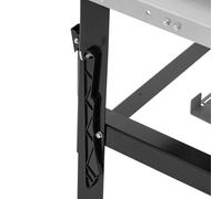 Sierra circular de mesa eléctrica: 4200 W, 2800 revoluciones por minuto, con mesa extensible, fabricada en metal