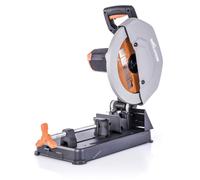 Sierra circular Evolution R355CPS de 2200W | Sierra para múltiples materiales de 355mm | Capacidad de corte de 120mm, incluye disco de corte de carburo de tungsteno (TCT) y sistema de sujeción rápida
