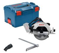 Sierra circular inalámbrica Bosch Professional GKS 18V-68-2, 18V, 190 mm, con guía paralela y hoja para madera