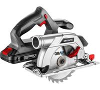 Sierra circular inalámbrica Energy+ de 18V, Li-Ion, con disco de 165 x 20 mm, sin batería - GRAPHITE - 58G023