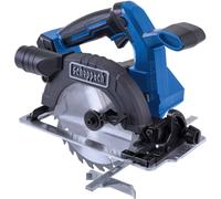 Sierra circular manual inalámbrica Scheppach BC-HCS165-X | Ø 165 mm | Arranque suave | 20V IXES | Motor sin escobillas | Empuñadura ergonómica | 4500 min-1 | Incluye accesorios