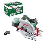 Sierra circular manual PKS 66 A. Potencia: 1600W. Voltaje: 240V. Peso: 5,4kg. Profundidad de corte: 48/66mm