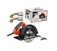 Sierra Circular Manual YATO 185mm 1500W Para Madera Y Metal 65mm