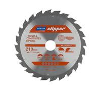 Sierra circular norton clipper 210 mm (2,8 / 1,8), corte longitudinal