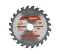 Sierra circular norton, modelo 125 mm x 20 mm x 24 dientes (2,6 / 1,6)