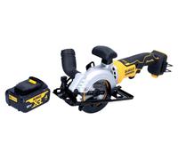 Sierra circular sin cable DeWalt DCS 571 N 18 V 115 mm sin escobillas + 1x batería 4,0 Ah - sin cargador