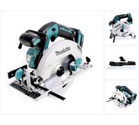 Sierra circular sin cable Makita DHS 680 Z 18V 165 mm solo + adaptador para carril guía - sin batería, sin cargador