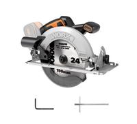 Sierra circular worx wx520.9 ø190mm brushless 20v sin batería ni cargador