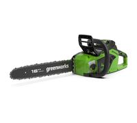 Sierra de cadena eléctrica Greenworks de 40V, 1,8 kW, modelo GD40CS18 (sin batería ni cargador)