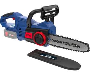 Sierra de cadena eléctrica inalámbrica Güde 54807 KS 18-0, 18V, incluye espada y cadena Oregon