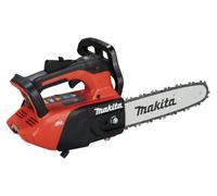 Sierra de cadena inalámbrica Makita LXT de 18V, con barra de 25 cm, color rojo