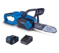Sierra de cadena inalámbrica SCHEPPACH C-CS254-X SET L, 25,4 cm, batería de 20V 4Ah, cargador de 2,4A