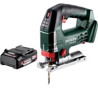 Sierra de calar a batería Metabo STB 18 L 90 18 V 90 mm + 1 batería de 2,0 Ah, sin cargador