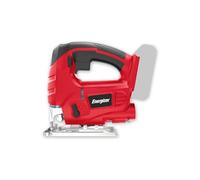 Sierra de calar inalámbrica Energizer de 20 V: 230 CPM, corte en madera de 80 mm y metal de 6 mm; cambio de hoja sin herramientas; conexión para aspiradora; accesorios incluidos; batería no incluida.